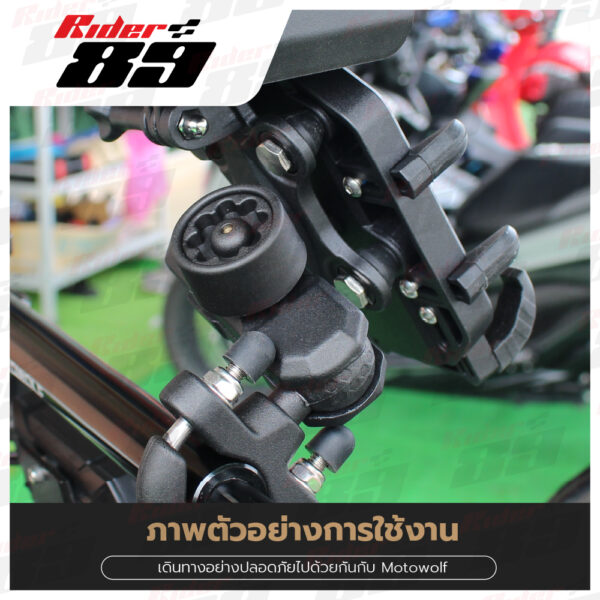 ที่จับมือถือแบบกันสั่น MOTOWOLFรุ่น2827 กันขโมยได้ช่วยยืดอายุเลนส์มือถือ - Image 5