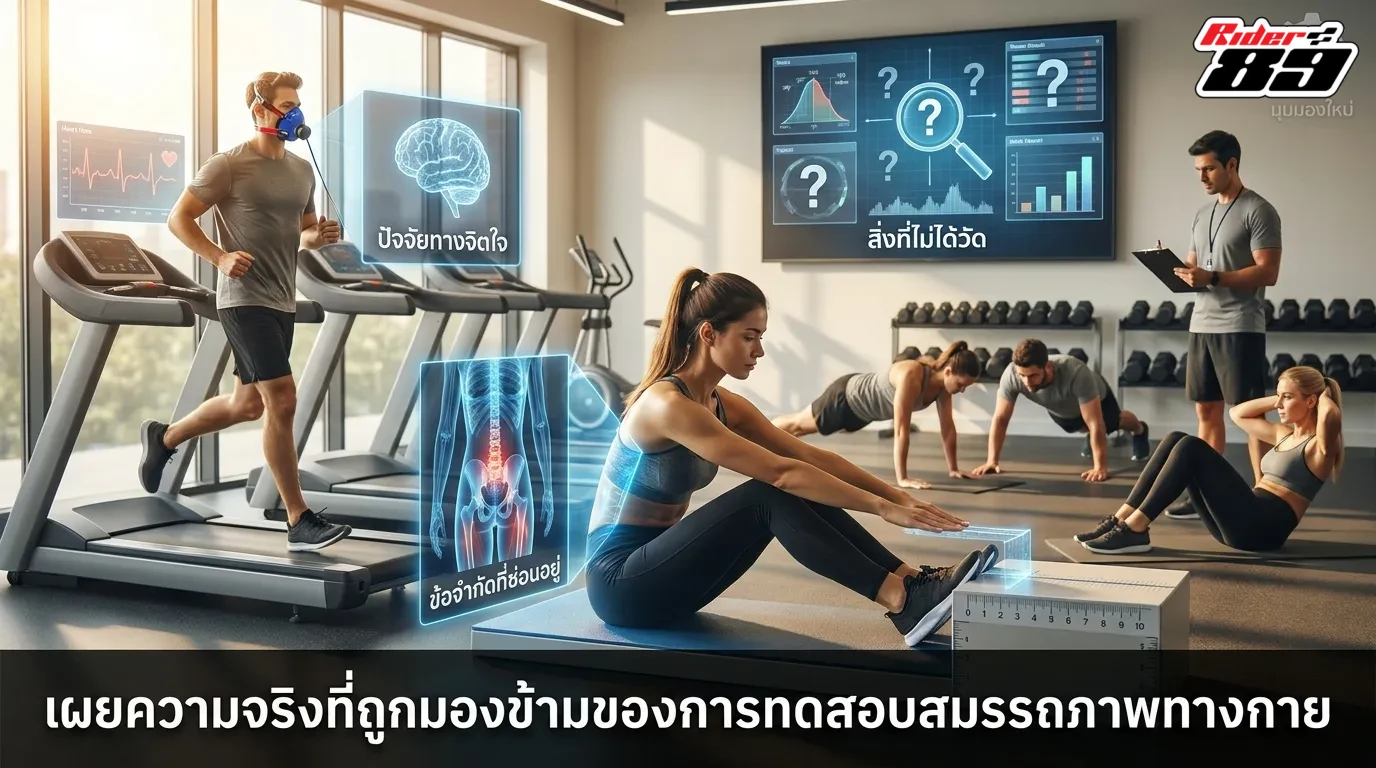 เจาะลึกความจริงของการทดสอบสมรรถภาพร่างกายที่หลายคนมองข้าม
