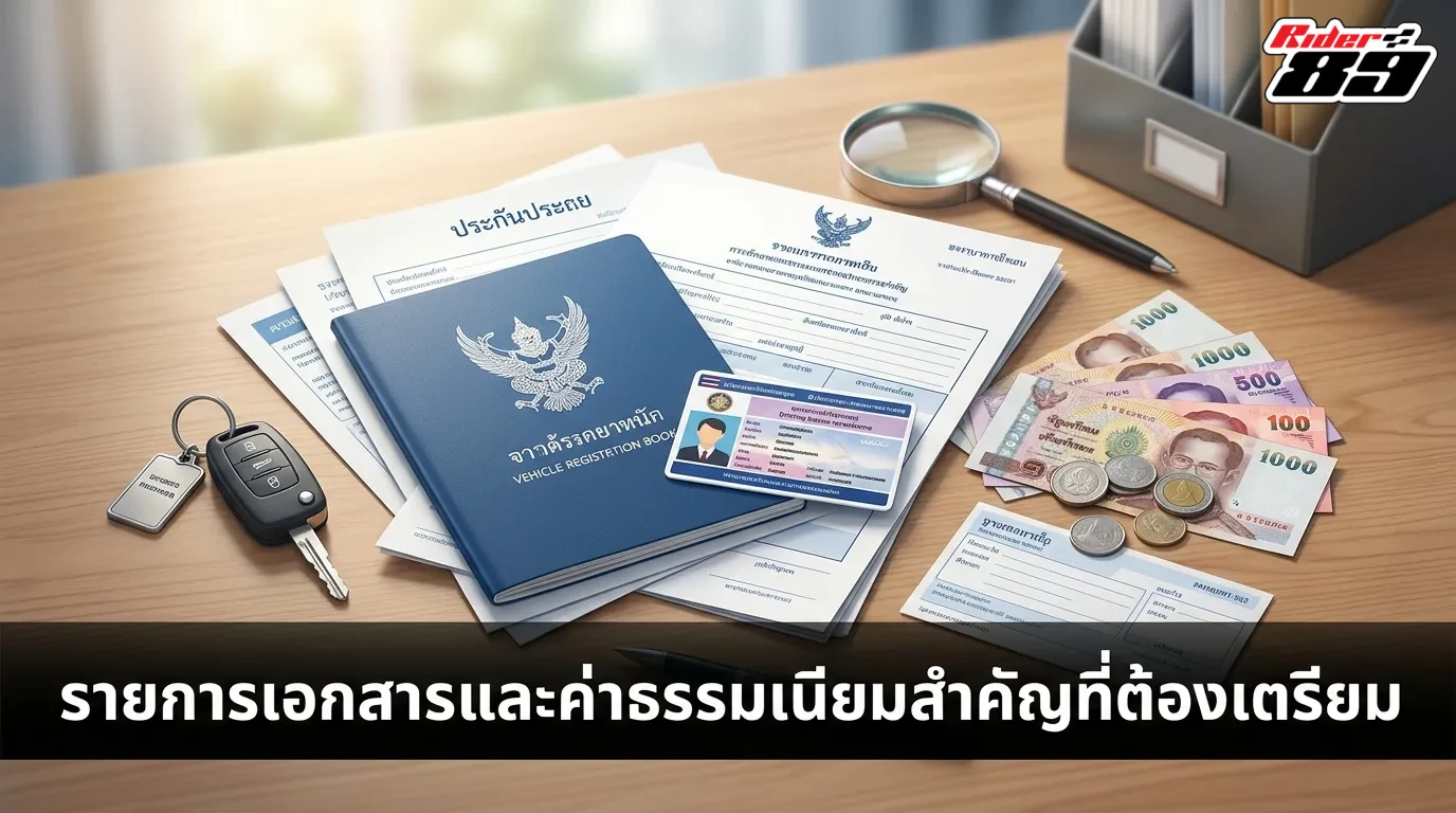 รวมลิสต์เอกสารสำคัญและค่าธรรมเนียมที่คุณต้องเตรียม